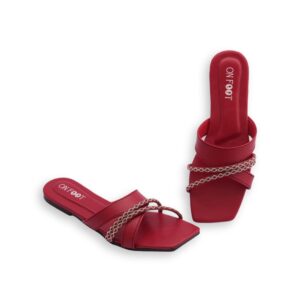 Home women's rexine fancy flats